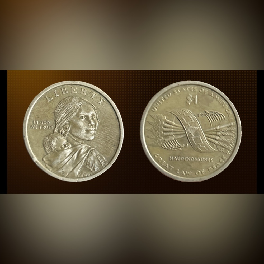 Sacagawea Dollar Coin US 2010 $1 coin